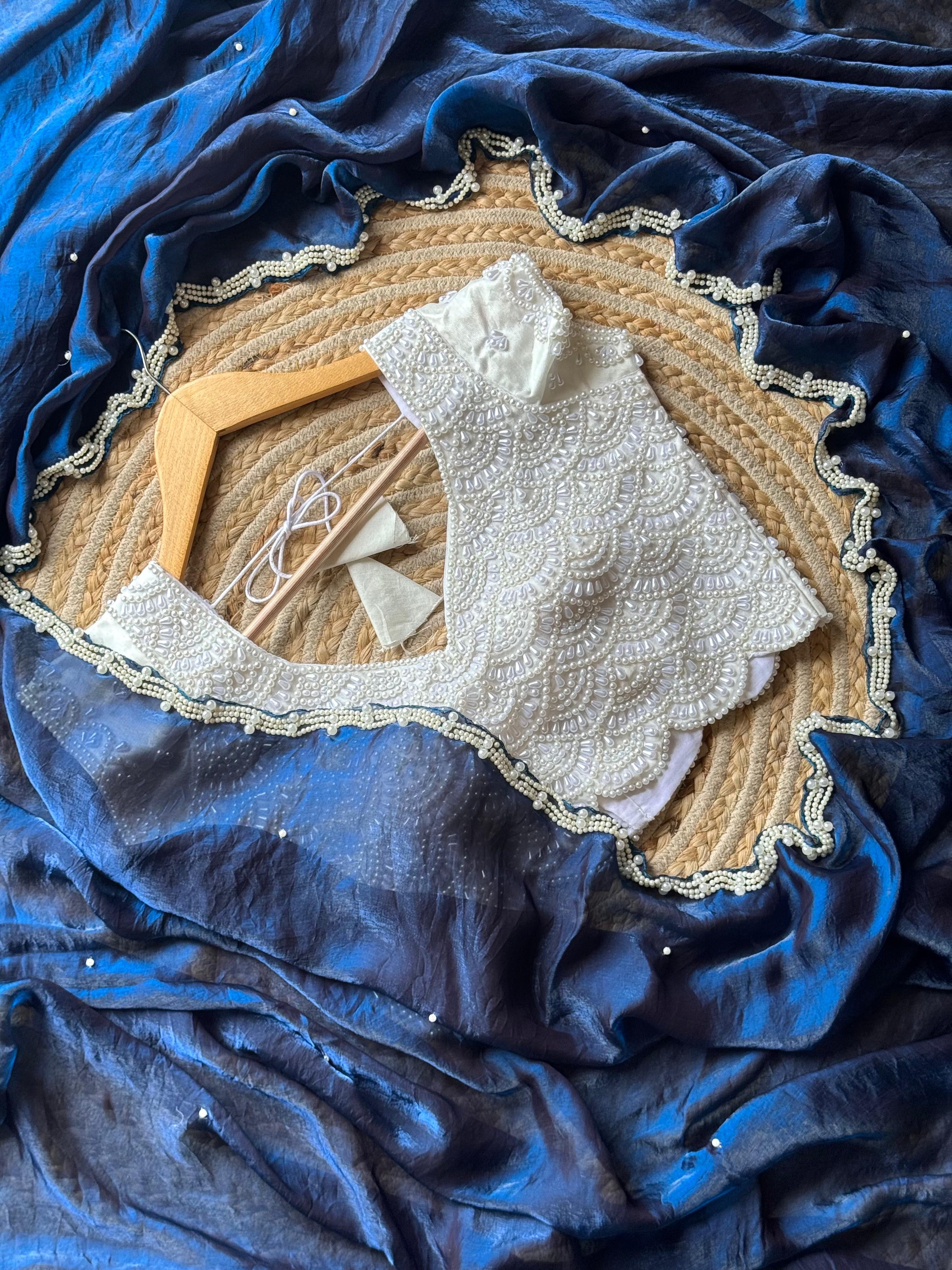 Cherry Embellished Saree