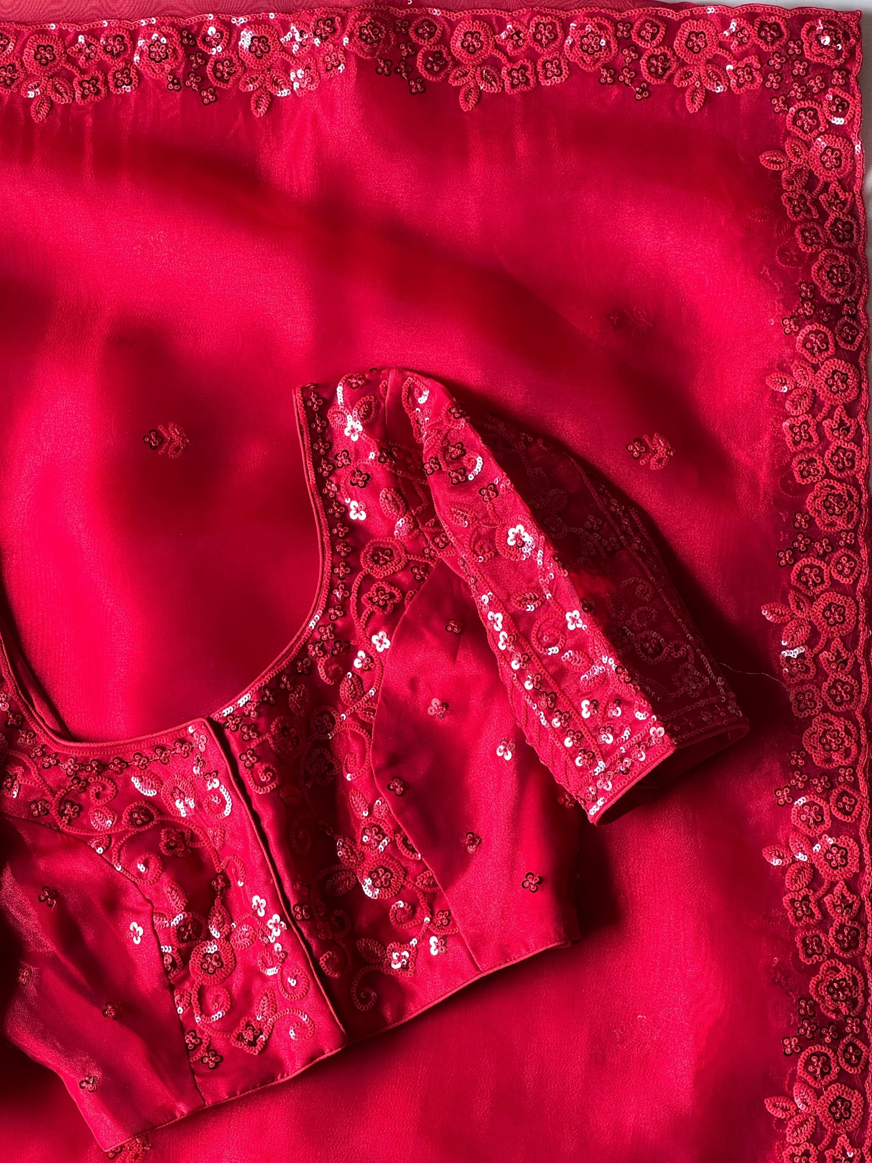 Scarlet Lolita Embellished Saree