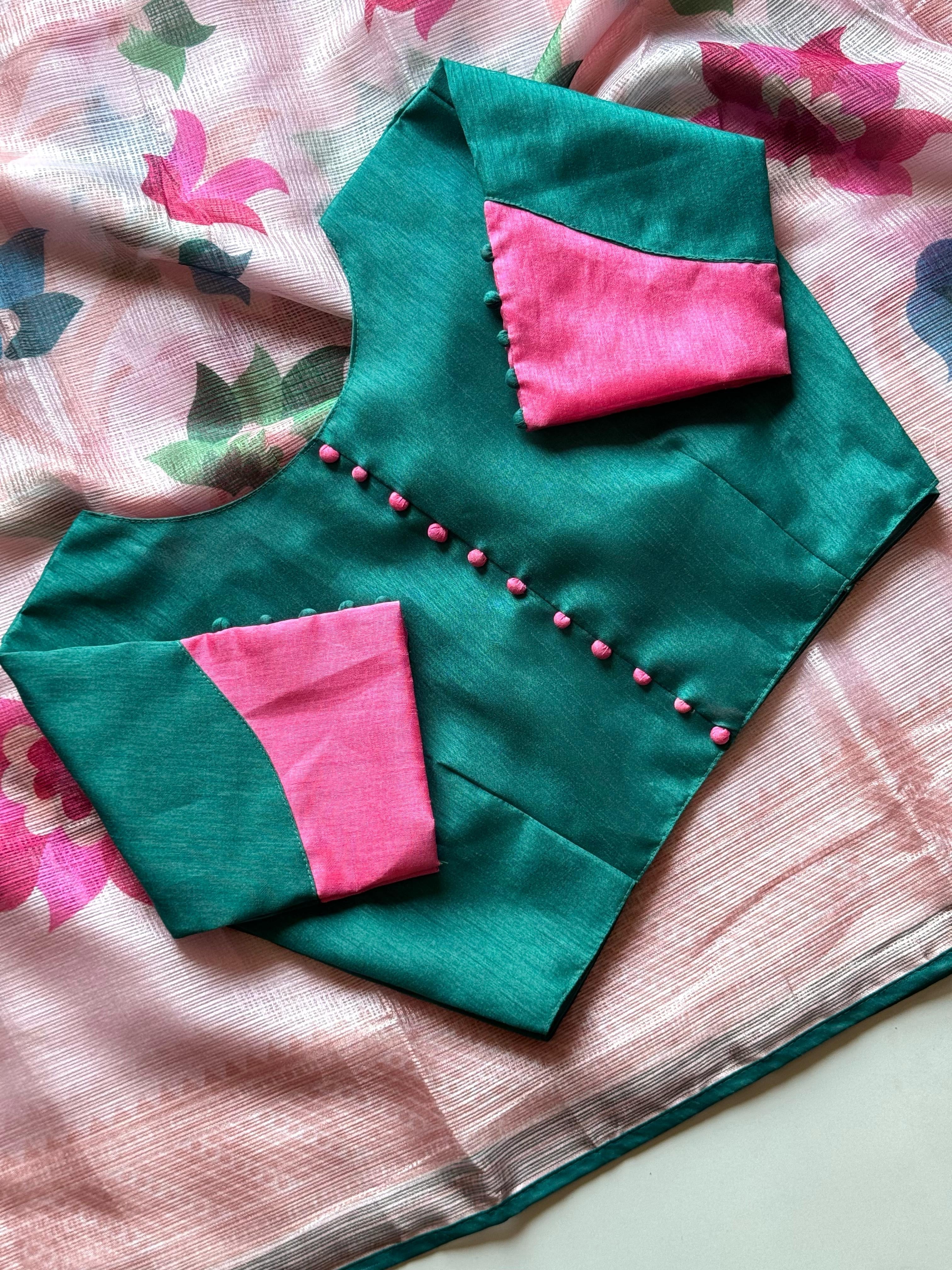 Spring Floral Kota Saree