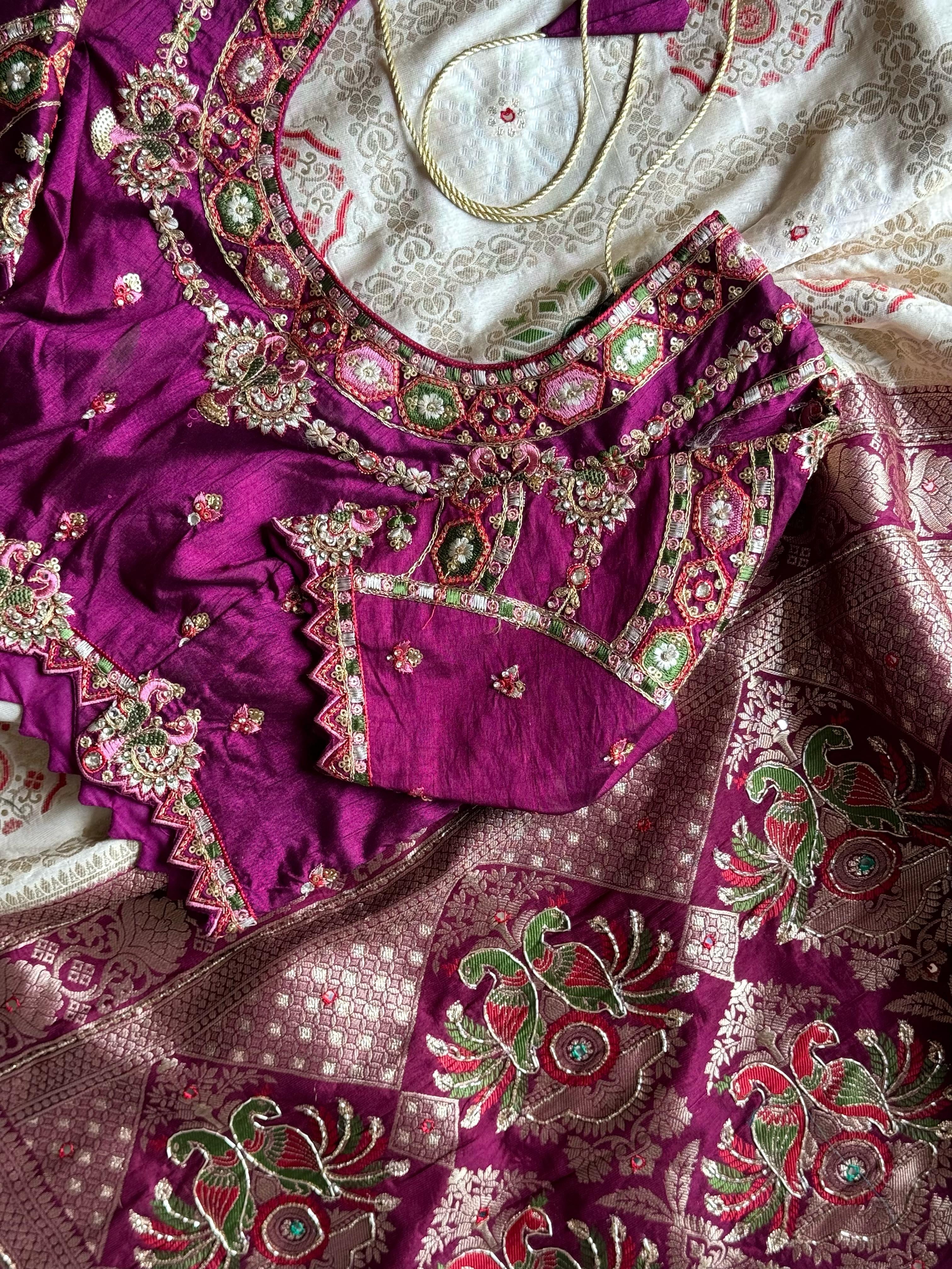 Anuja Pattu Silk Saree