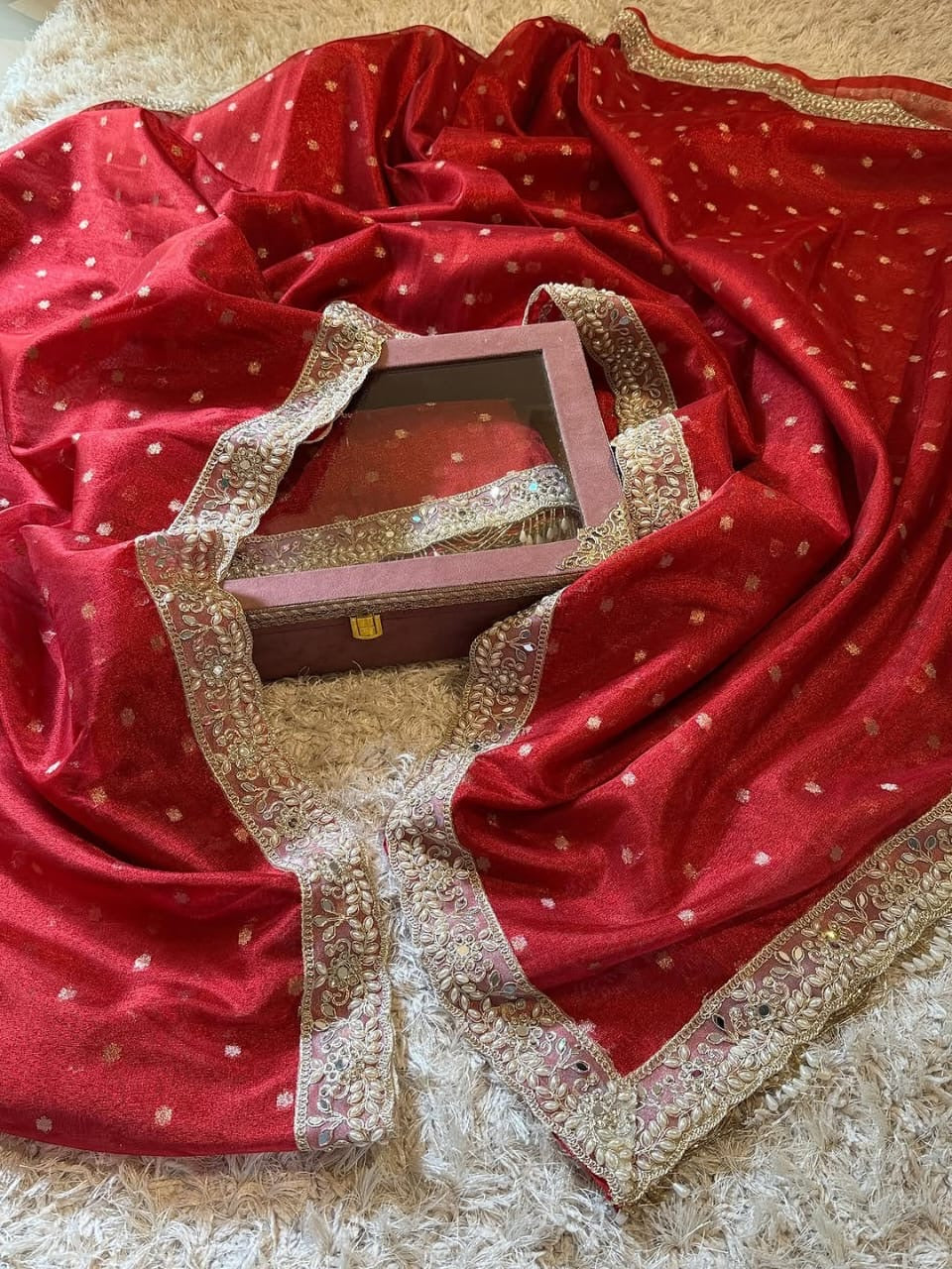 Rubaai Banarasi Silk Saree