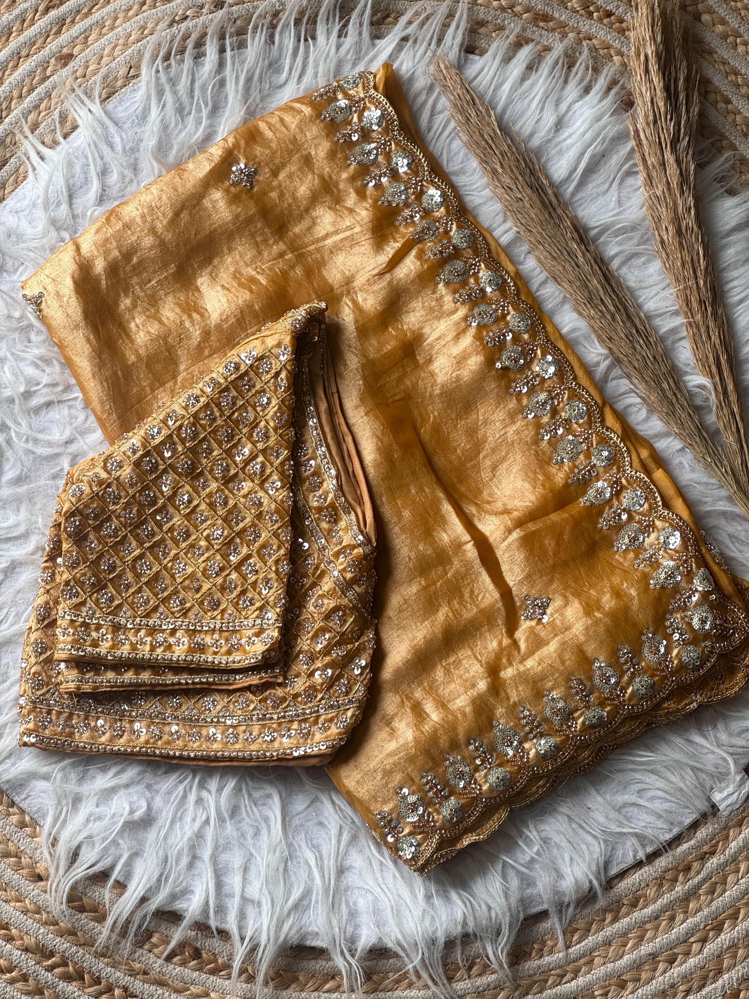 Kusha Embellished Saree