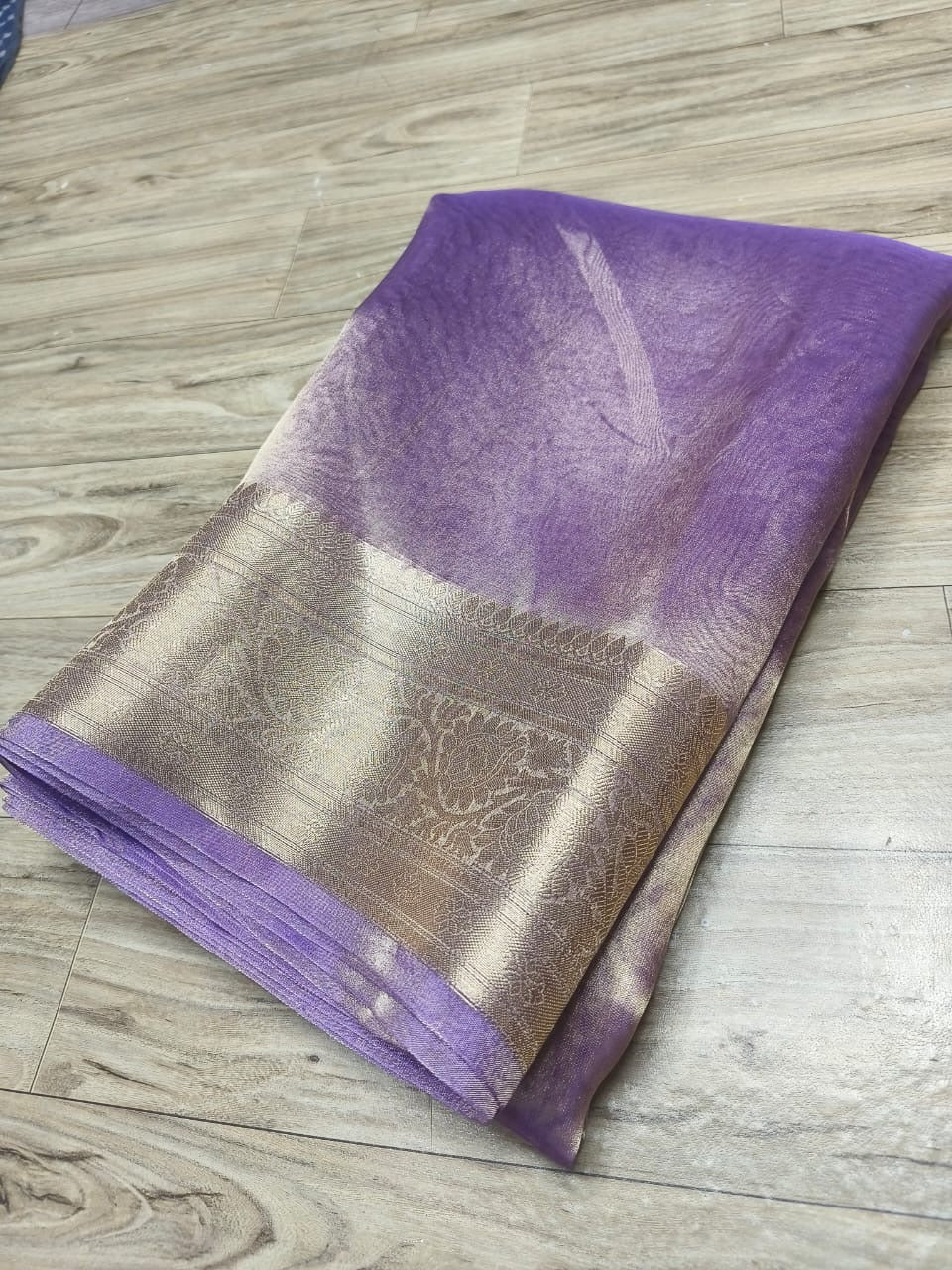 Maheru tissue silk saree