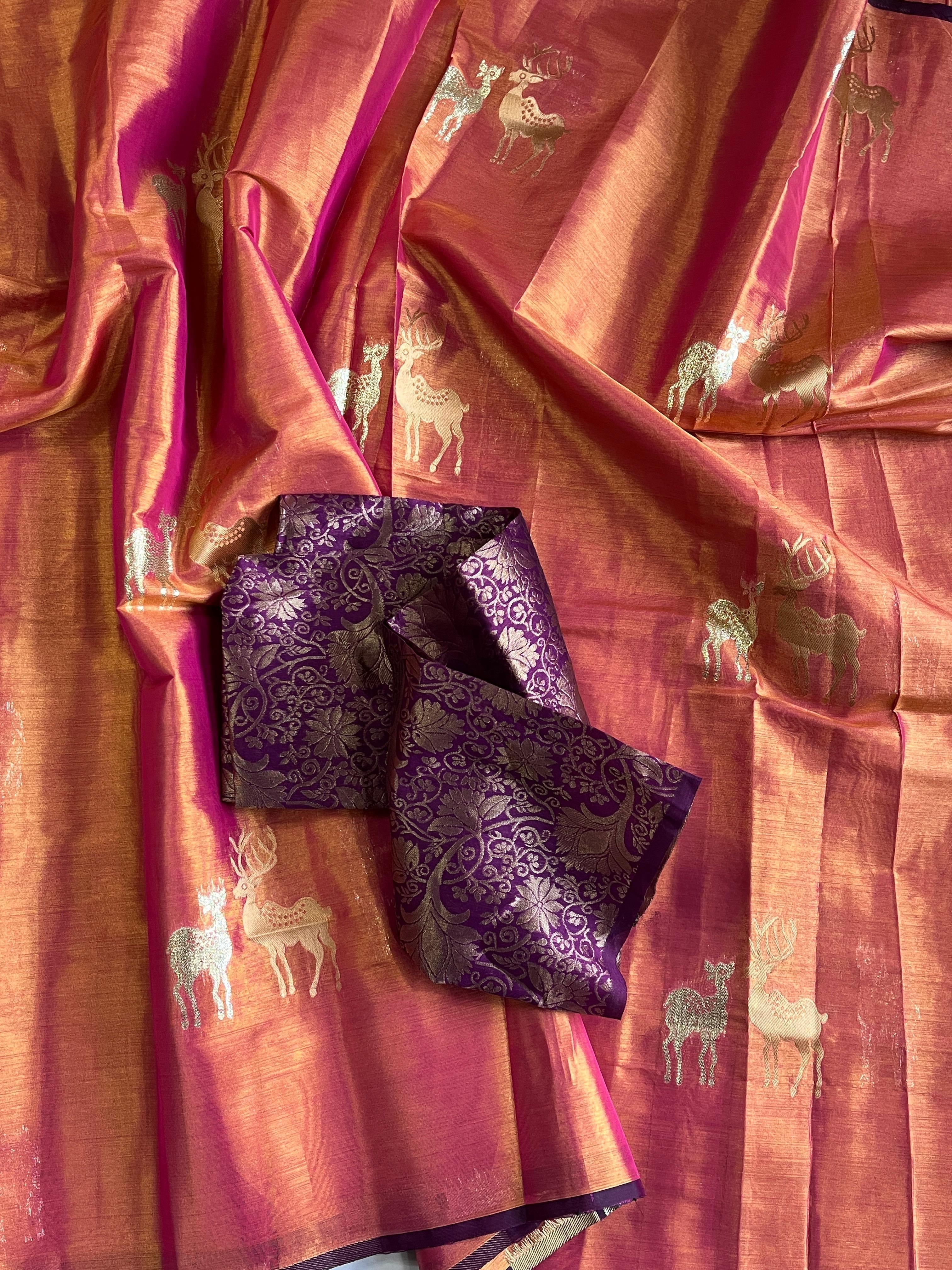Swarna Mrig banarasi saree