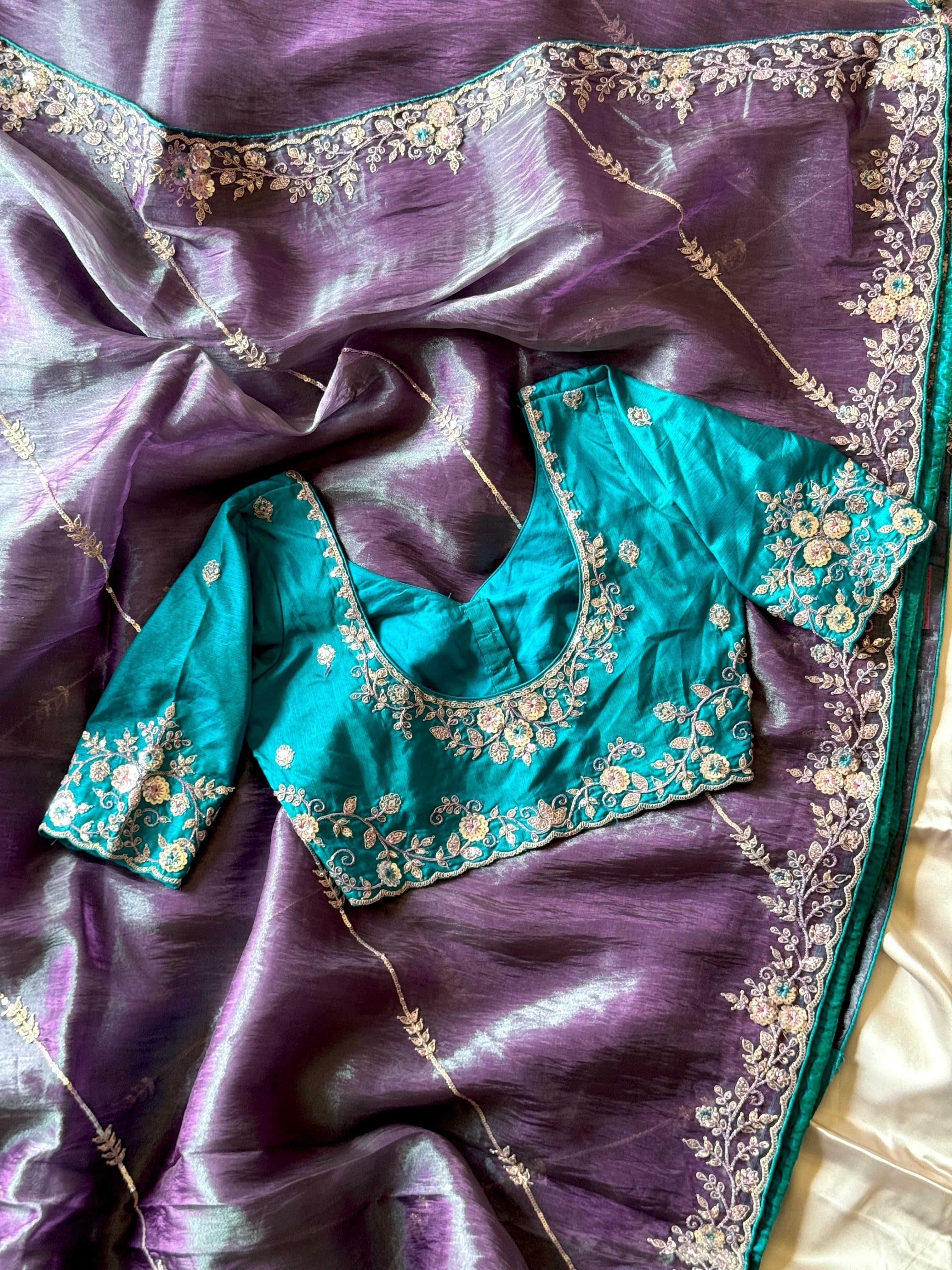 Mrinmayi Tissue Saree