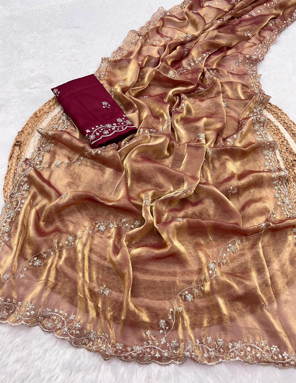 Manjari Tissue Silk Saree