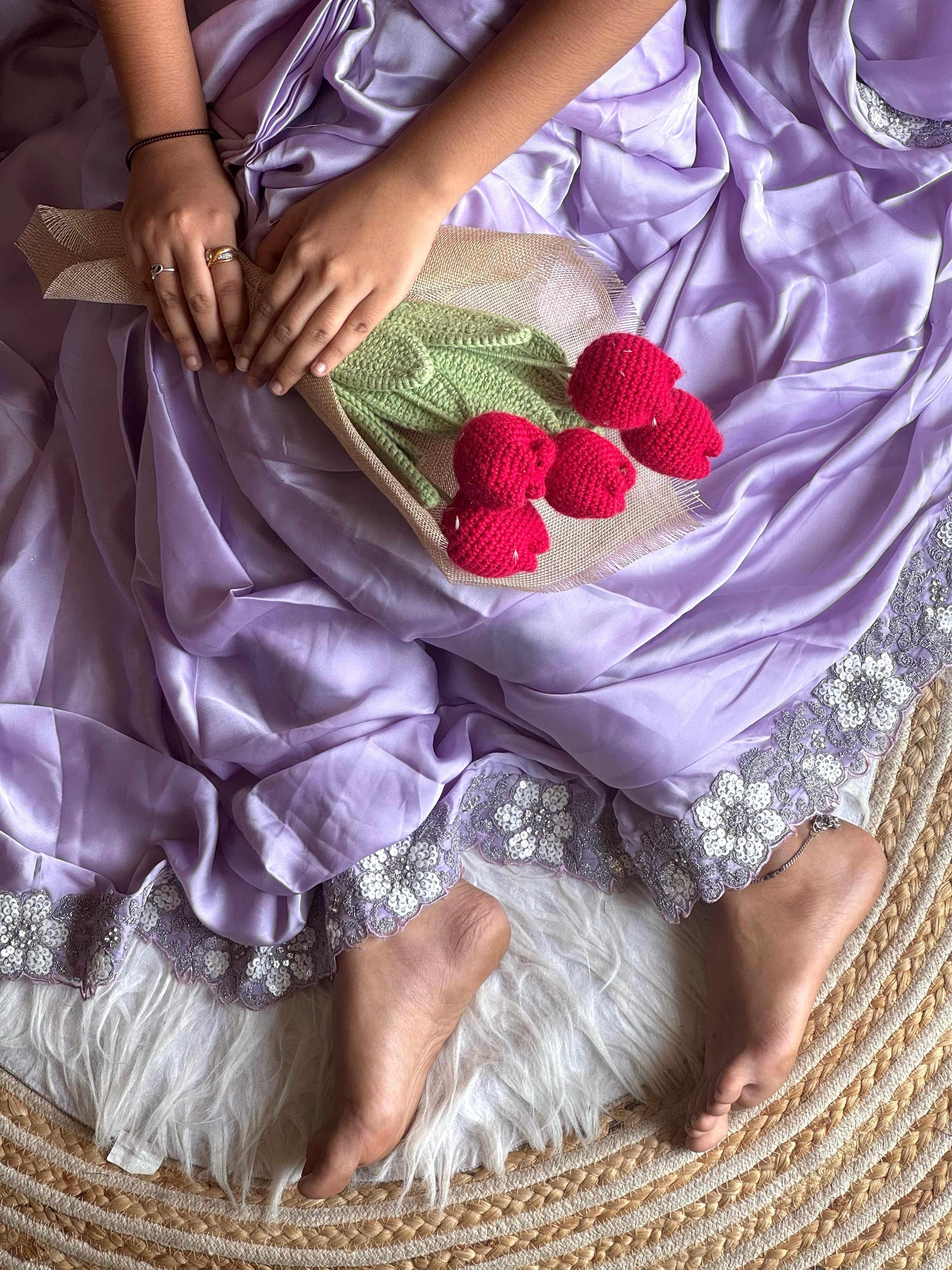 Lavender Queen (Pre-Draped)