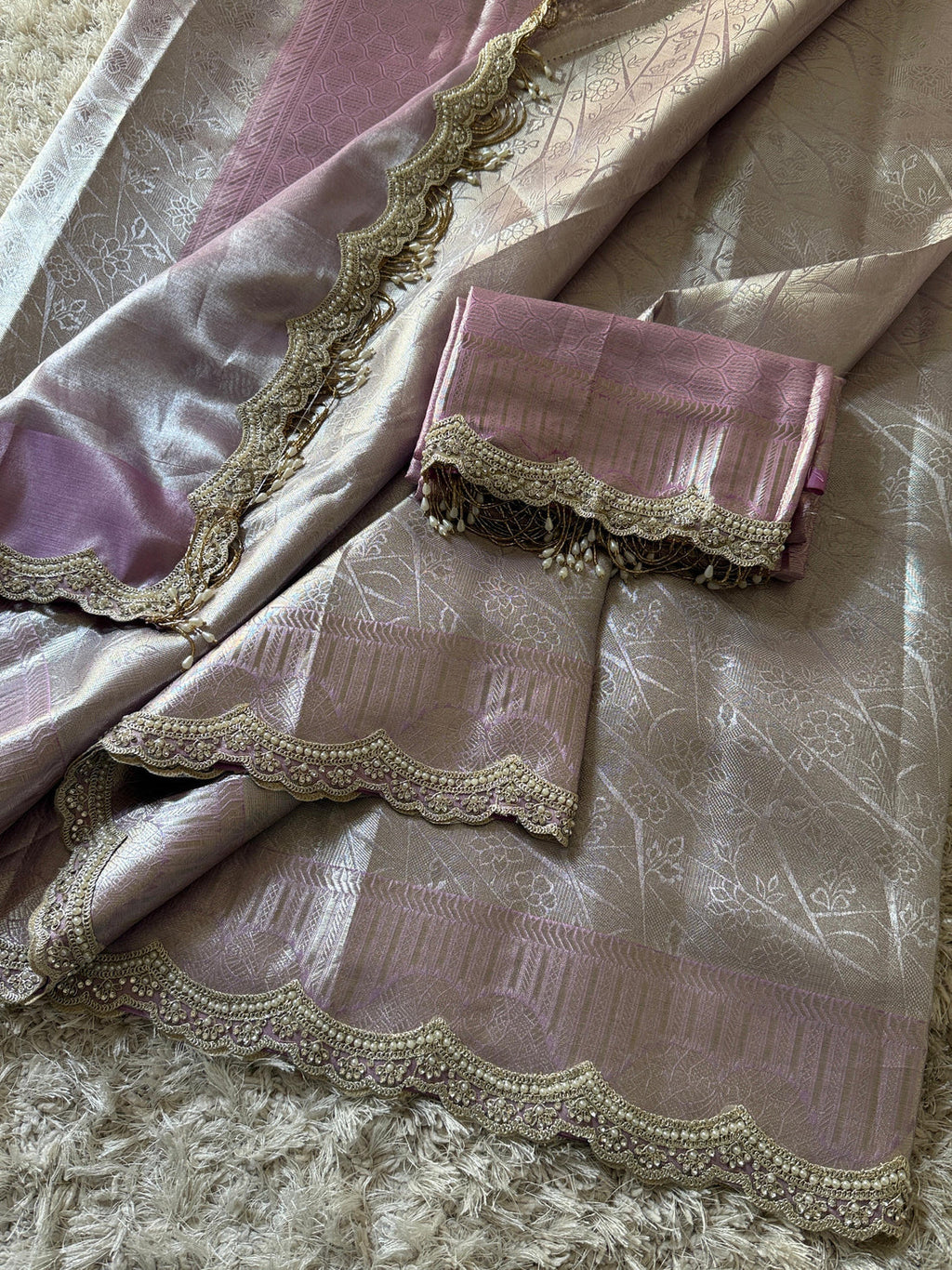 Damini Banarasi Silk Saree