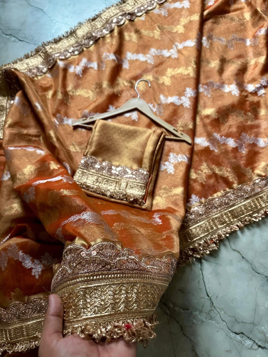 Rutvi Banarasi Silk Saree