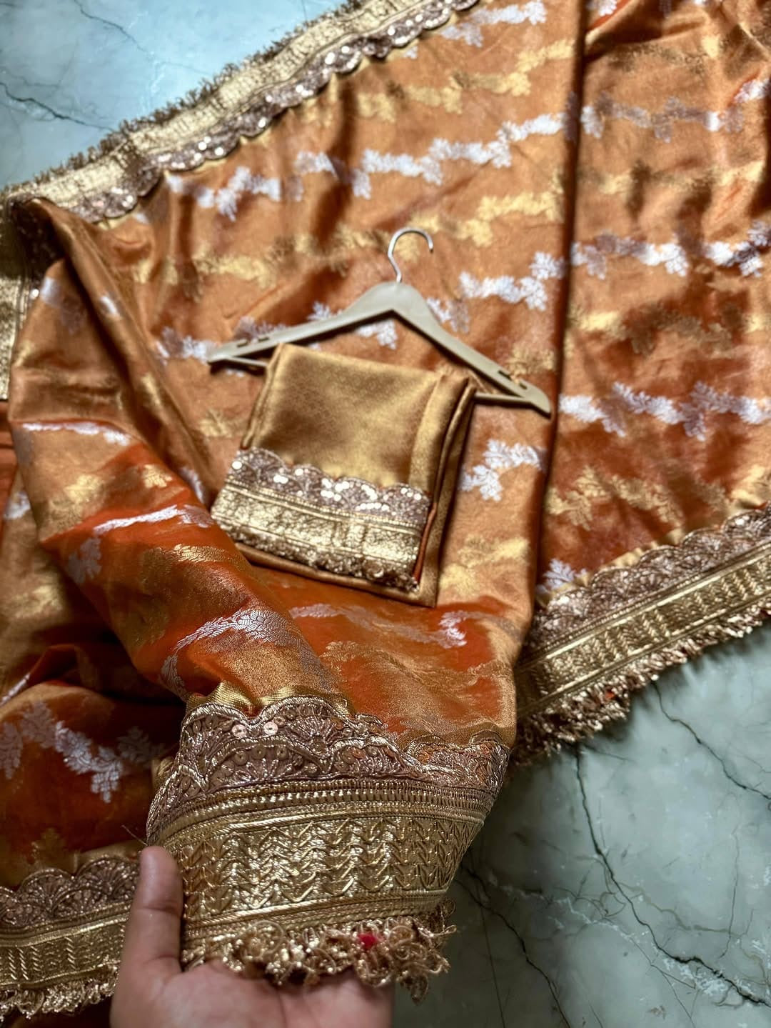 Rutvi Banarasi Silk Saree