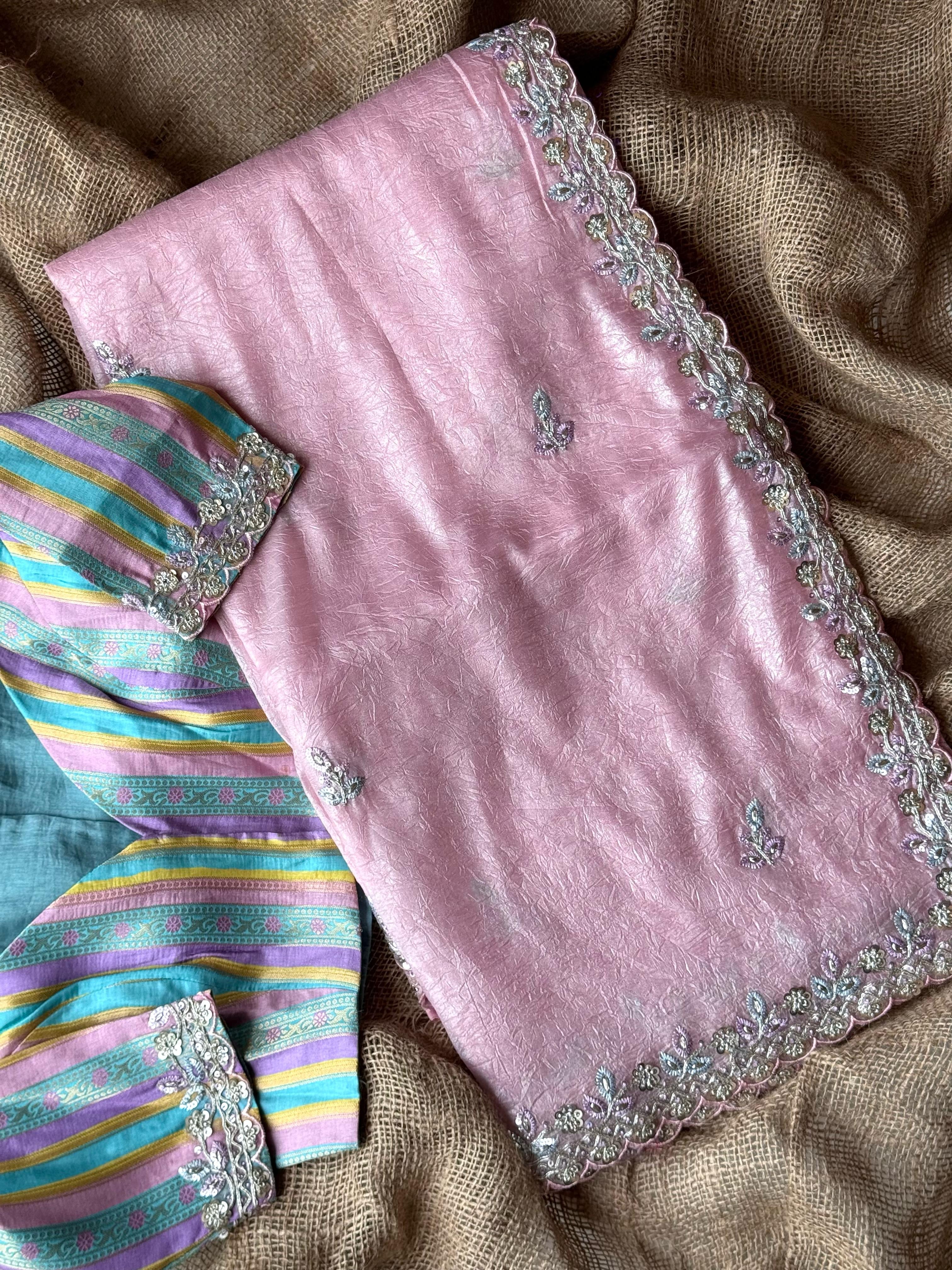 Rangeeni Embellished Saree