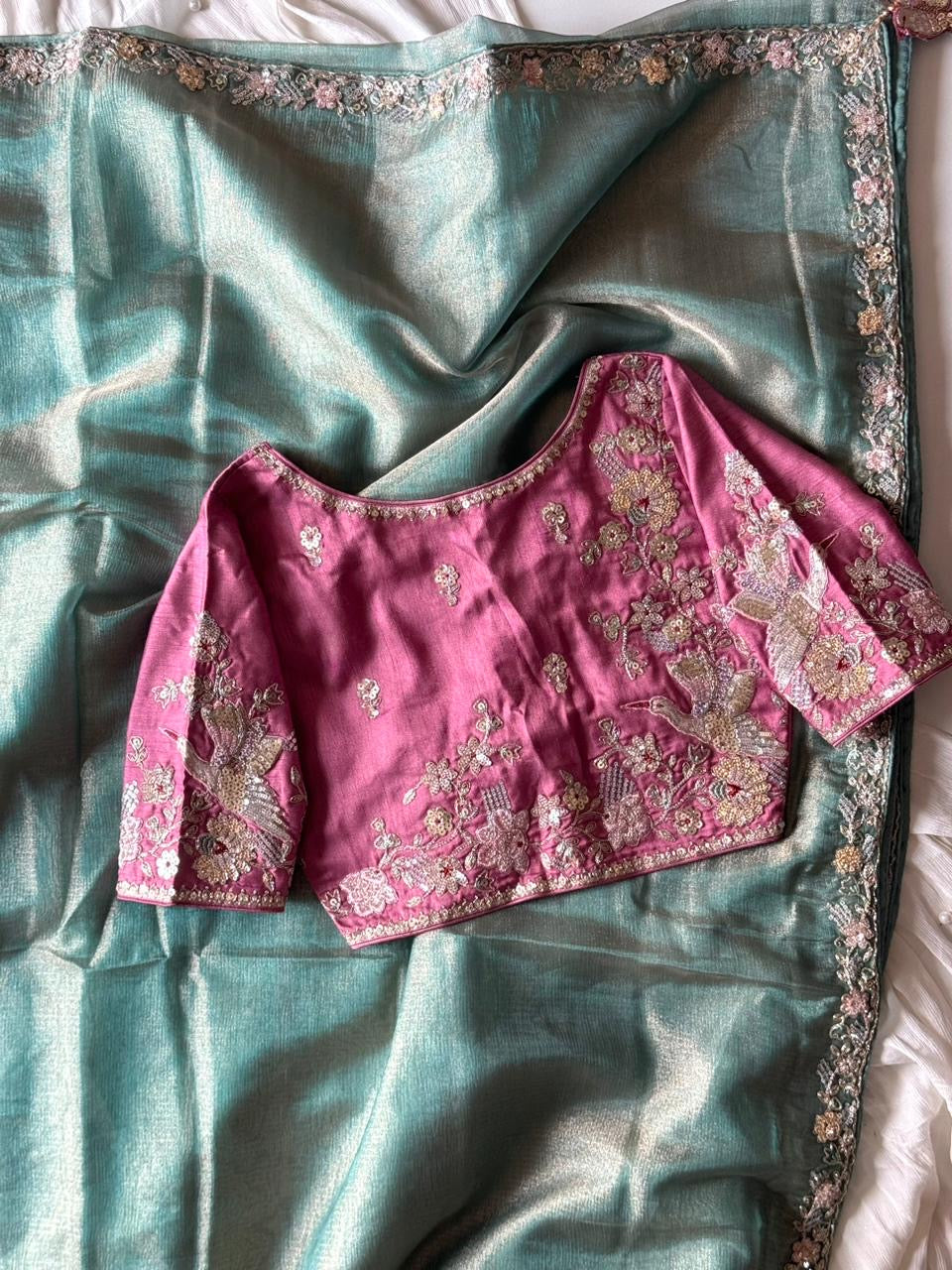 Sayonee Tissue Saree