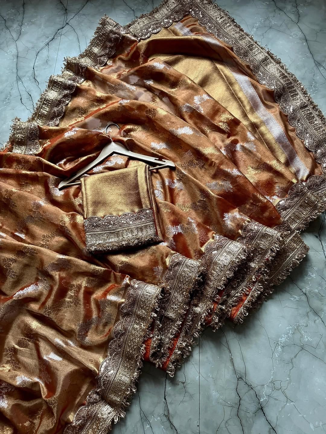 Rutvi Banarasi Silk Saree