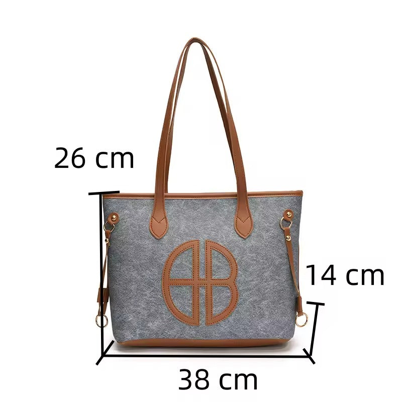 Retro Style Canvas Tote Bags for Women Zipper Closure Sacs a Main Pour Femmes Handbags for Summer Winter and Spring